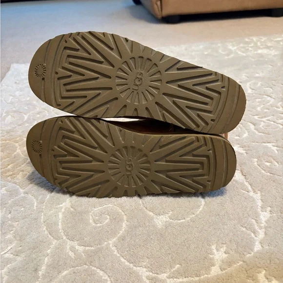 UGG Tan Sheepskin Boots (Worn only 2/3 times) - Picture 2 of 4